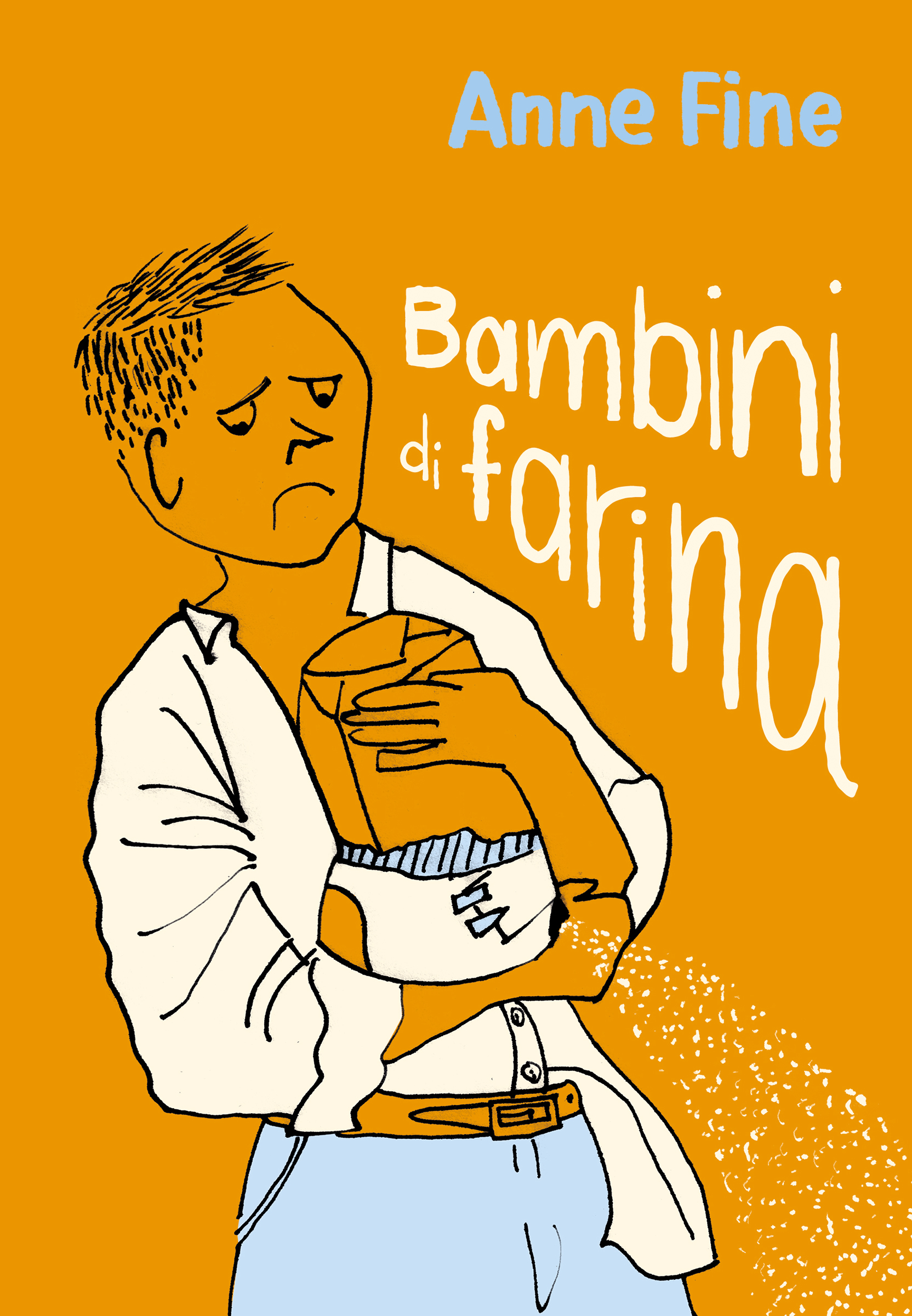 Mock-up of the illustration in the context of a magazine cover