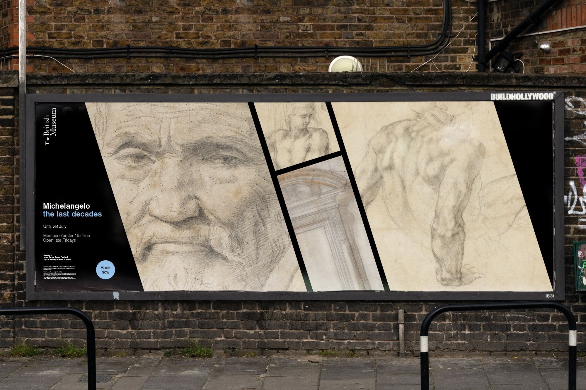 In-situ photo of out-of-home advertising